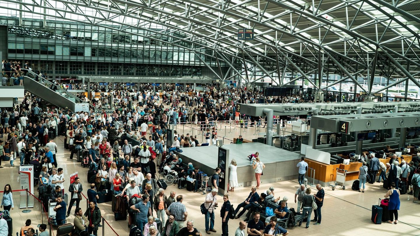 Flughafen Hamburg, Deutschland: