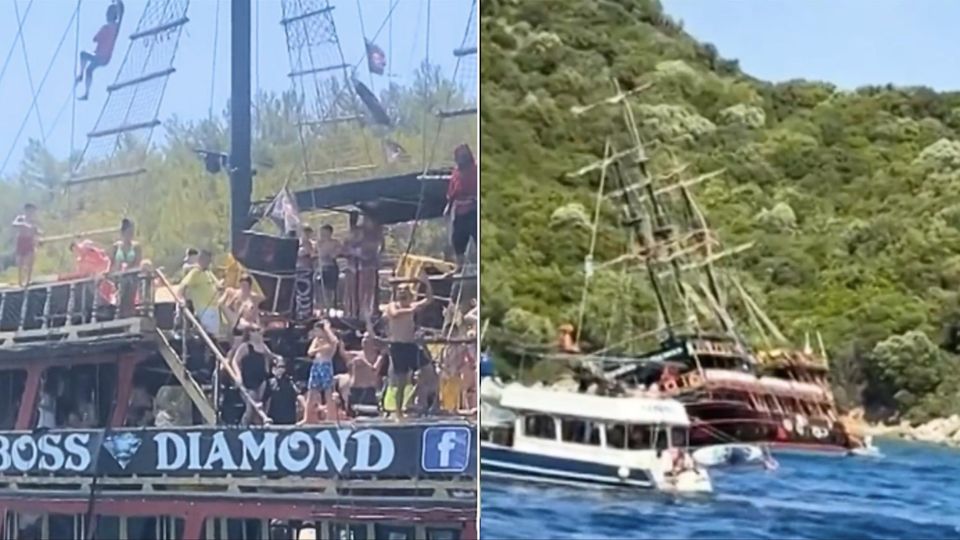 Partyboot sinkt vor türkischer Küste – 148 Gäste plötzlich in Seenot