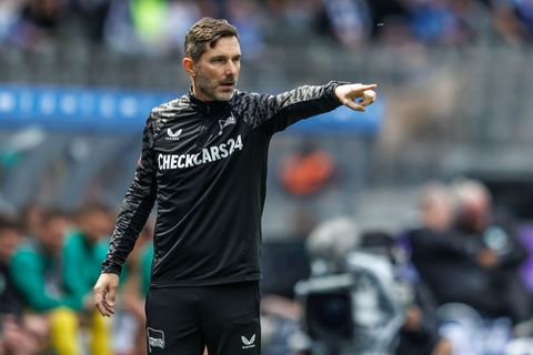 Trainer Stefan Leitl will Hertha BSC im Trainingslager in Kitzbühel zu einem Aufstiegsanwärter formen. (Archivbild) Foto: Andrea