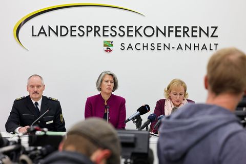 Der Verfassungsschutzbericht greift unter anderem die Festnahme eines 21-jährigen Tadschiken in Magdeburg auf. (Archivbild) Foto