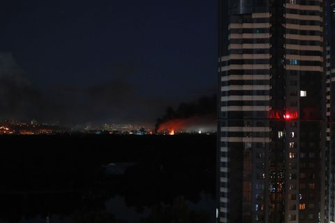 Explosionen in der ukrainischen Hauptstadt Kiew