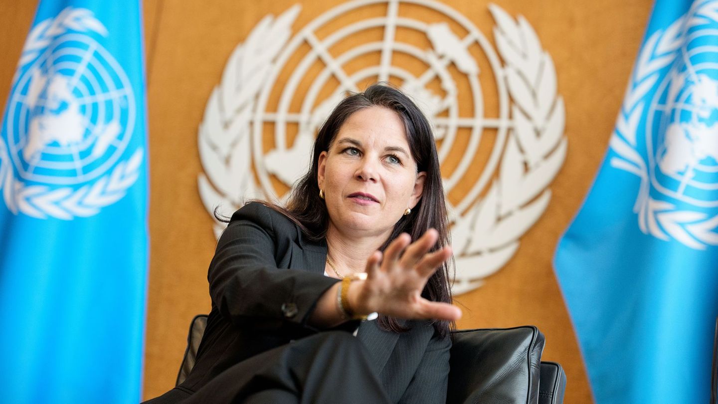 Annalena Baerbock hält die Vereinten Nationen für alternativlos. Foto: Michael Kappeler/dpa