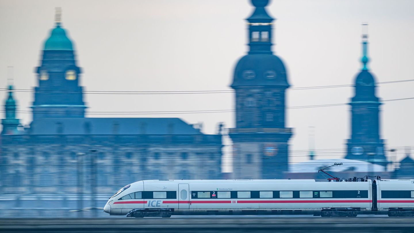 Die Deutsche Bahn hält an ihrem Ziel fest, die Strecke Berlin-Dresden für Tempo 200 Kilometer pro Stunde auszubauen. (Archivbild