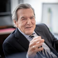 Ex-Kanzler Gerhard Schröder (SPD) wurde in einem Moskauer Luxushotel gesehen