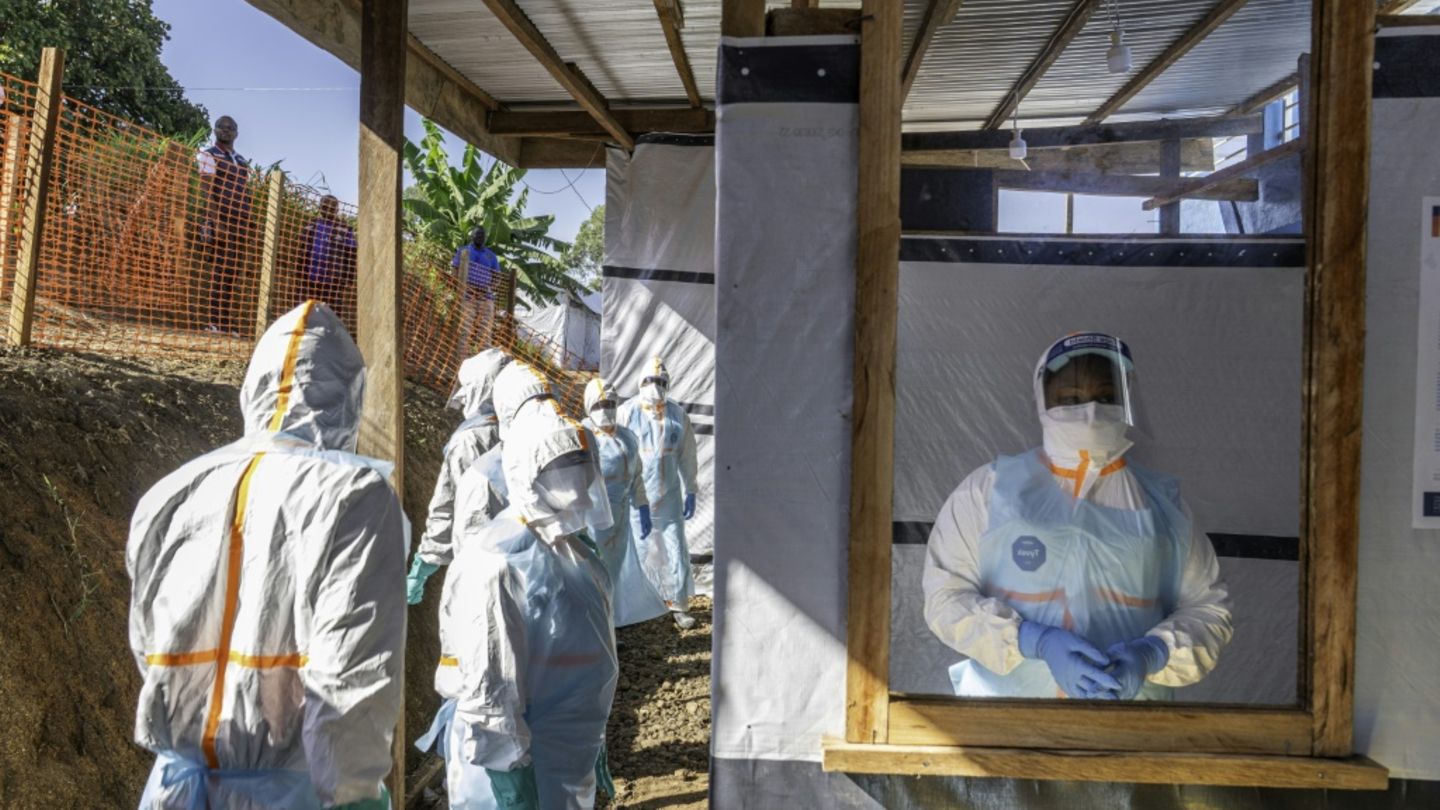 Ebola-Behandlungszentrum im Kongo