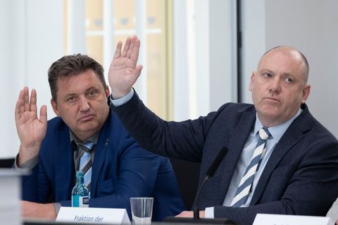 Im Kulturausschuss schlug die AfD-Fraktion Breininger (links) als Vorsitzenden vor und fand keine Mehrheit. Nur er selbst und Fr