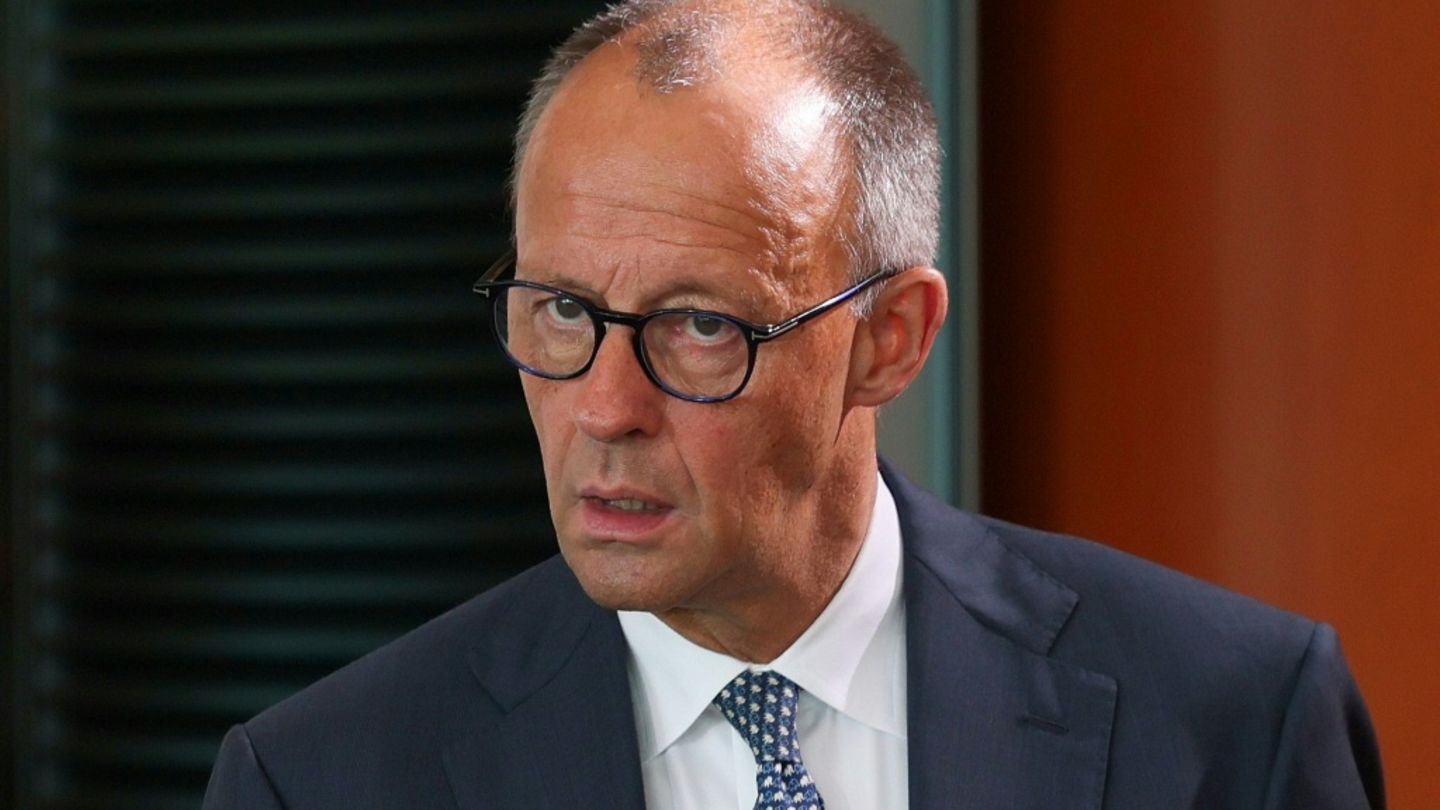 Kanzler Merz bei einer Kabinettssitzung