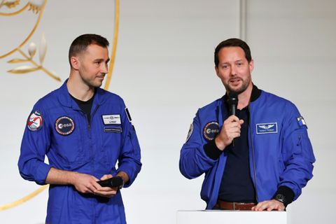 Thomas Pesquet und Arnaud Prost