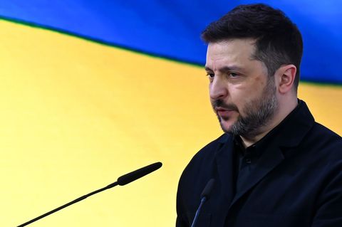 Der ukrainische Präsident Wolodymyr Selenskyj warnt vor einem neuen schweren Angriff Russlands. (Archivbild) Foto: Sven Hoppe/dp