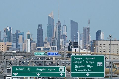 Blick auf Kuwait-Stadt