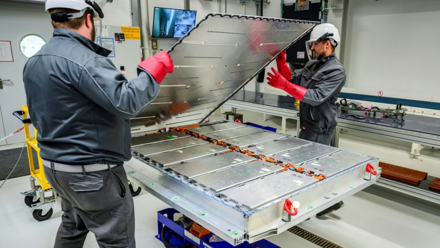 VW-Pilotanlage zum Batterierecycling in Salzgitter