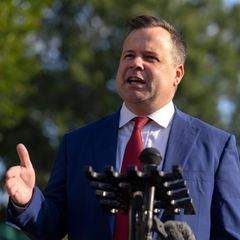 Trump-Vertrauter Bill Pulte bei einer Rede