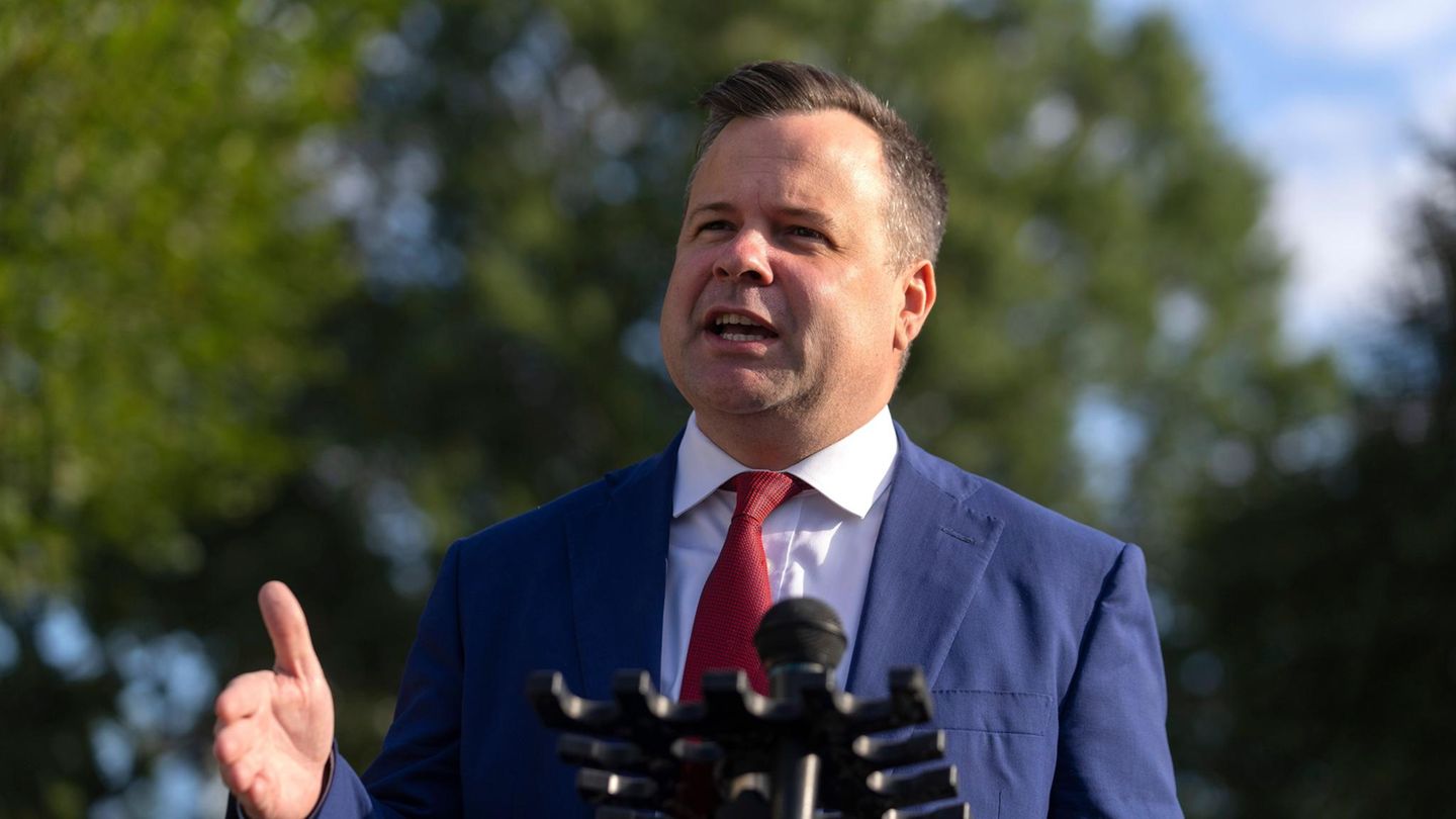 Trump-Vertrauter Bill Pulte bei einer Rede