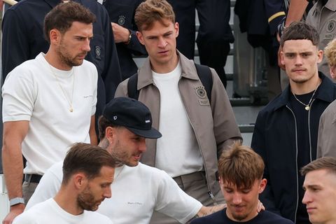Das DFB-Team ist in den USA angekommen.