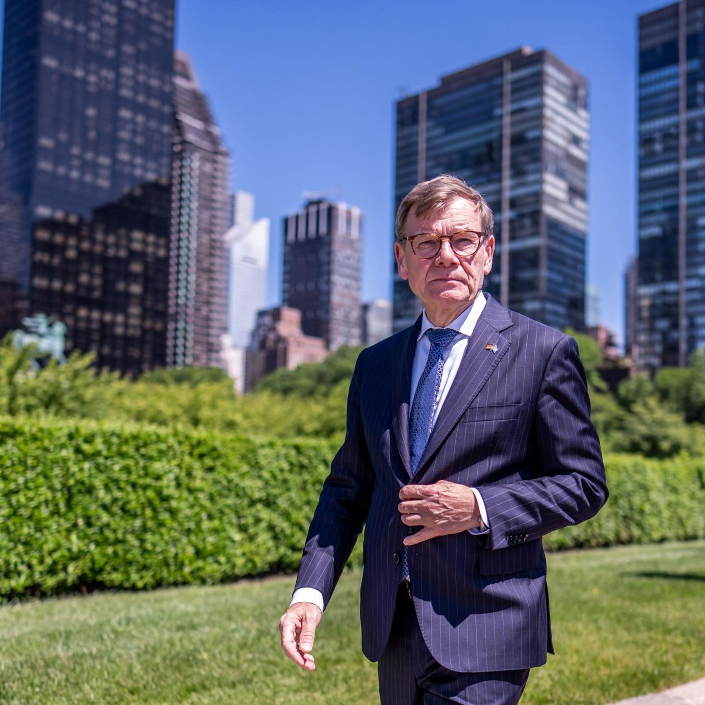 Außenminister Johann Wadephul wirbt in New York für Deutschland im UN-Sicherheitsrat