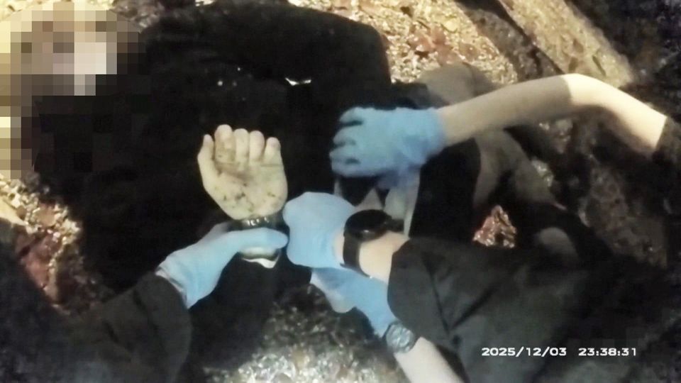 Bodycam-Video zeigt Festnahme von Henry Nowak