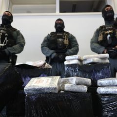 Der deutsche Zoll hat beim Kampf gegen den internationalen Rauschgiftschmuggel Kokain in großen Mengen sichergestellt. Foto: Rol