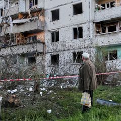 Ein Ende des Angriffskrieges gegen die Ukraine, den Russland am 24. Februar 2022 begonnen hatte, ist derzeit nicht in Sicht. (Ar
