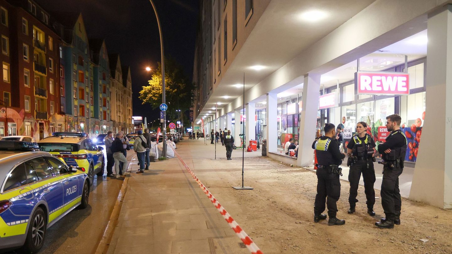Der mutmaßliche Täter wurde nach dem Vorfall in einem Supermarkt festgenommen. Foto: Bodo Marks/dpa