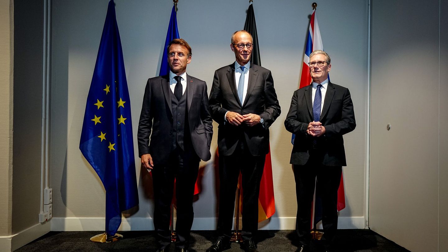 Frankreich, Deutschland und Großbritannien waren als E3 bei den Ukraine-Verhandlungen zuletzt nur an der Seitenlinie. Foto: Kay