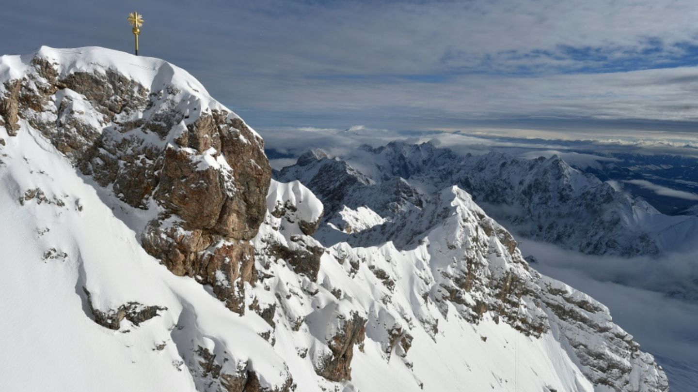 Gipfel von Zugspitze