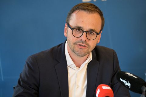 Brandenburgs Innenminister Jan Redmann (CDU) freut sich darüber, dass zwei vermisste Kinder wieder aufgetaucht sind. (Archivbild