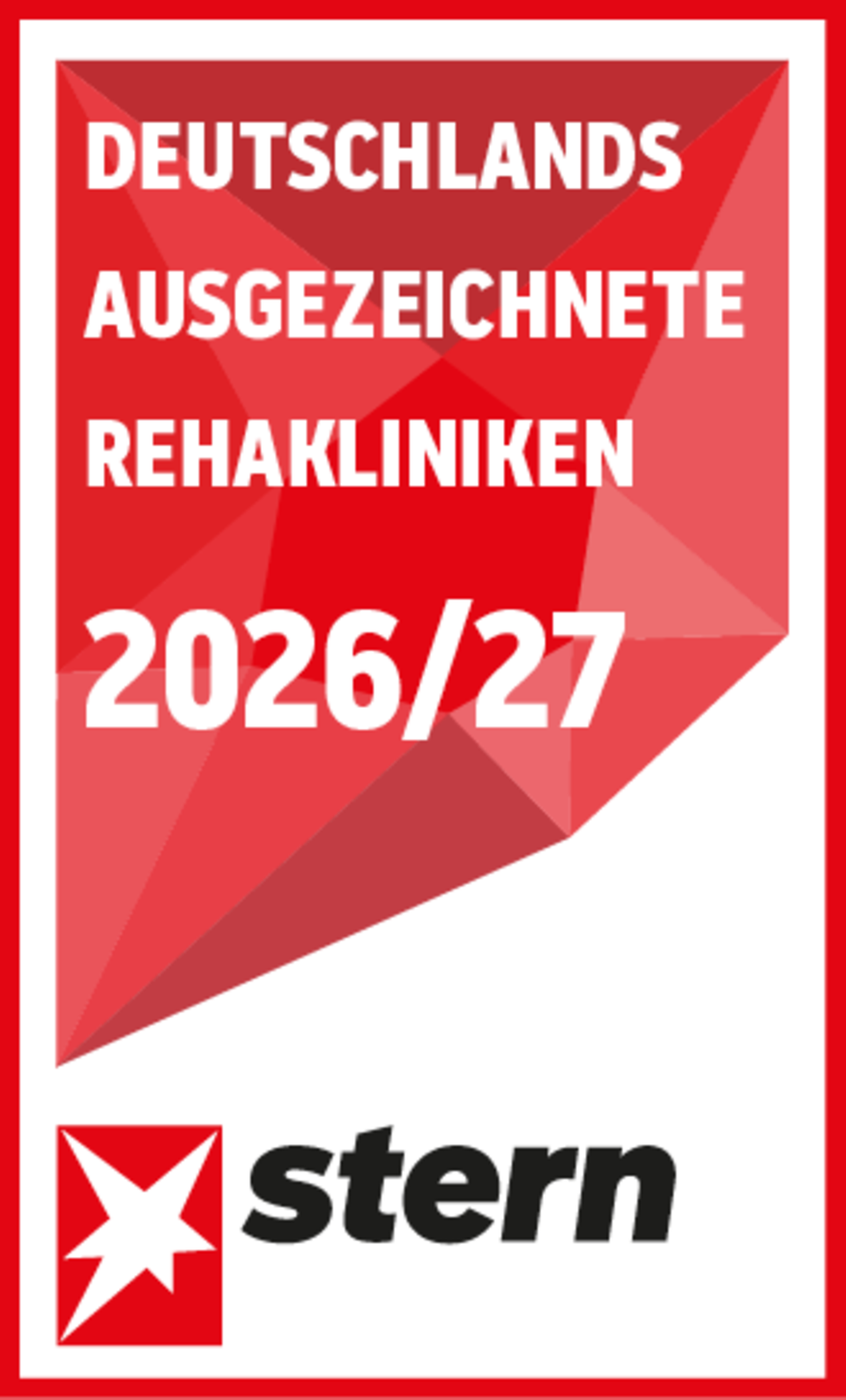 Klinikliste 2026/2027: Ausgezeichnete Rehakliniken: Die Methodik hinter unserem Ranking