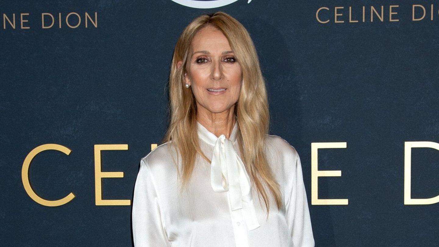 Céline Dion verabschiedet sich von Peabo Bryson.