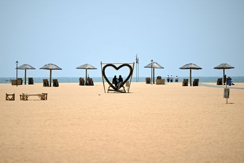 Strandszene