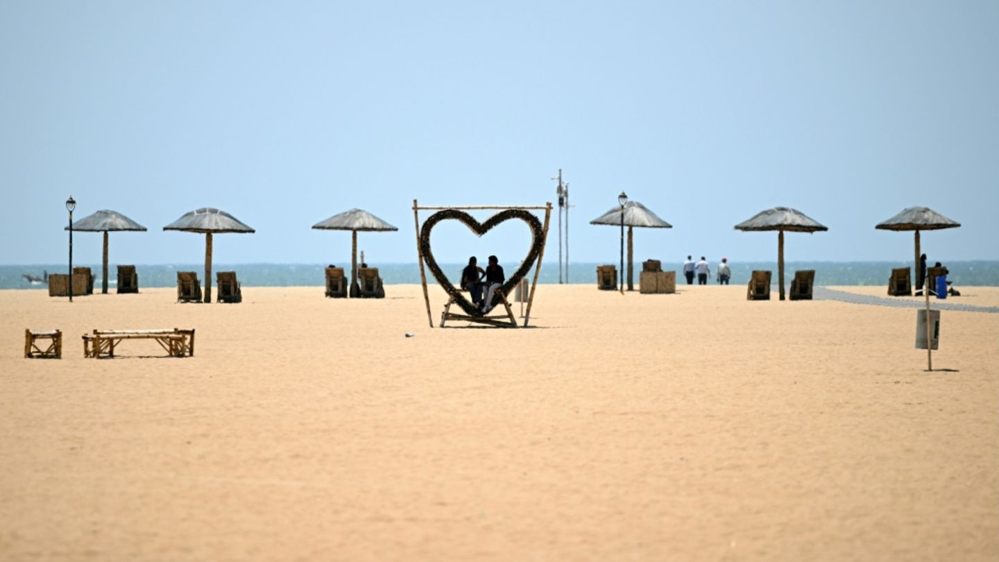 Strandszene