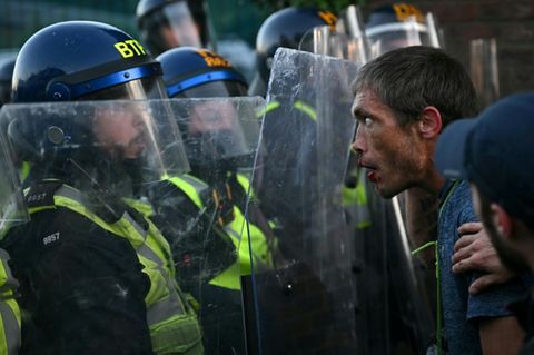 Protest in Southampton
