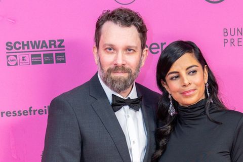 Christian Ulmen und Collien Fernandes während eines öffentlichen Auftritts im Jahr 2024.