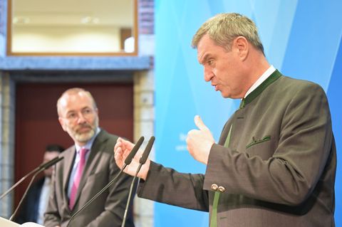 Der stellvertretende CSU-Vorsitzende Manfred Weber fordert eine Neuausrichtung seiner Partei. (Archivbild) Foto: Malin Wunderlic