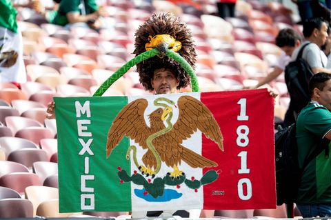 Mexikanischer Fan bei Fußball-WM