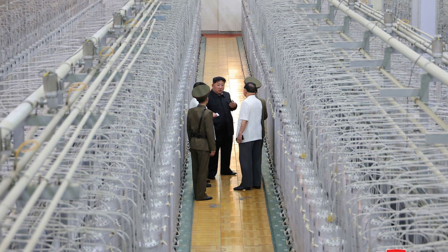 Aufrüstungsprogramm: Nordkoreas Machthaber will Atomwaffenvorrat radikal ausbauen