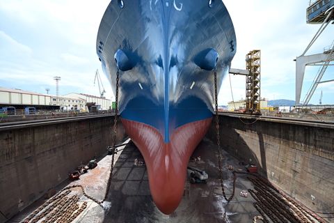 Experten rechnen damit, dass in den kommenden Jahren weltweit immer mehr Flüssigerdgas (LNG) gehandelt wird. Das Foto zeigt den
