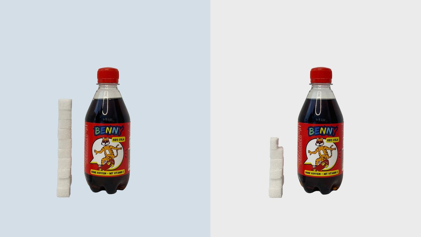 Eigentlich unglaublich, dass ein so ungesundes Getränk als „Kids Cola“ verkauft wird. Um die Zuckersteuer zu umgehen, müsste der Zuckergehalt fast um die Hälfte schrumpfen.