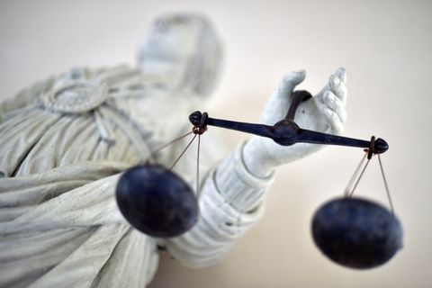 Justitia-Statue