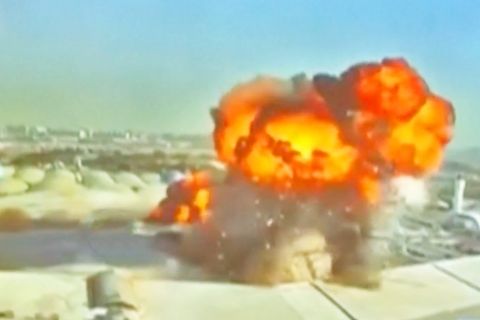 Gewaltige Explosion am Flughafen in Kuwait