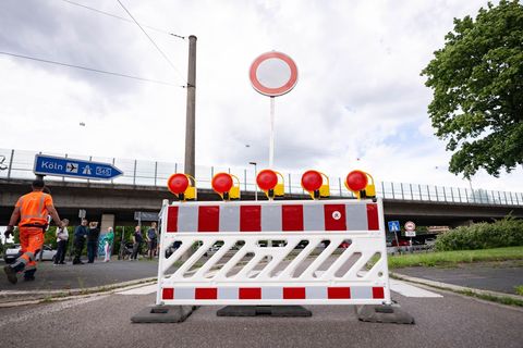 Die Bonner Brücke im Verlauf der Autobahn 565 zählt zu den wichtigsten Verkehrsachsen der Region. Foto: Benjamin Westhoff/dpa