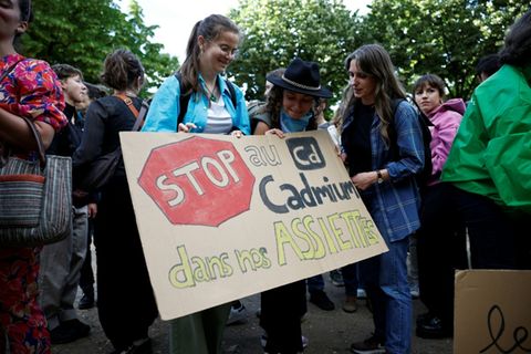 Proteste gegen Cadmiumbelastung