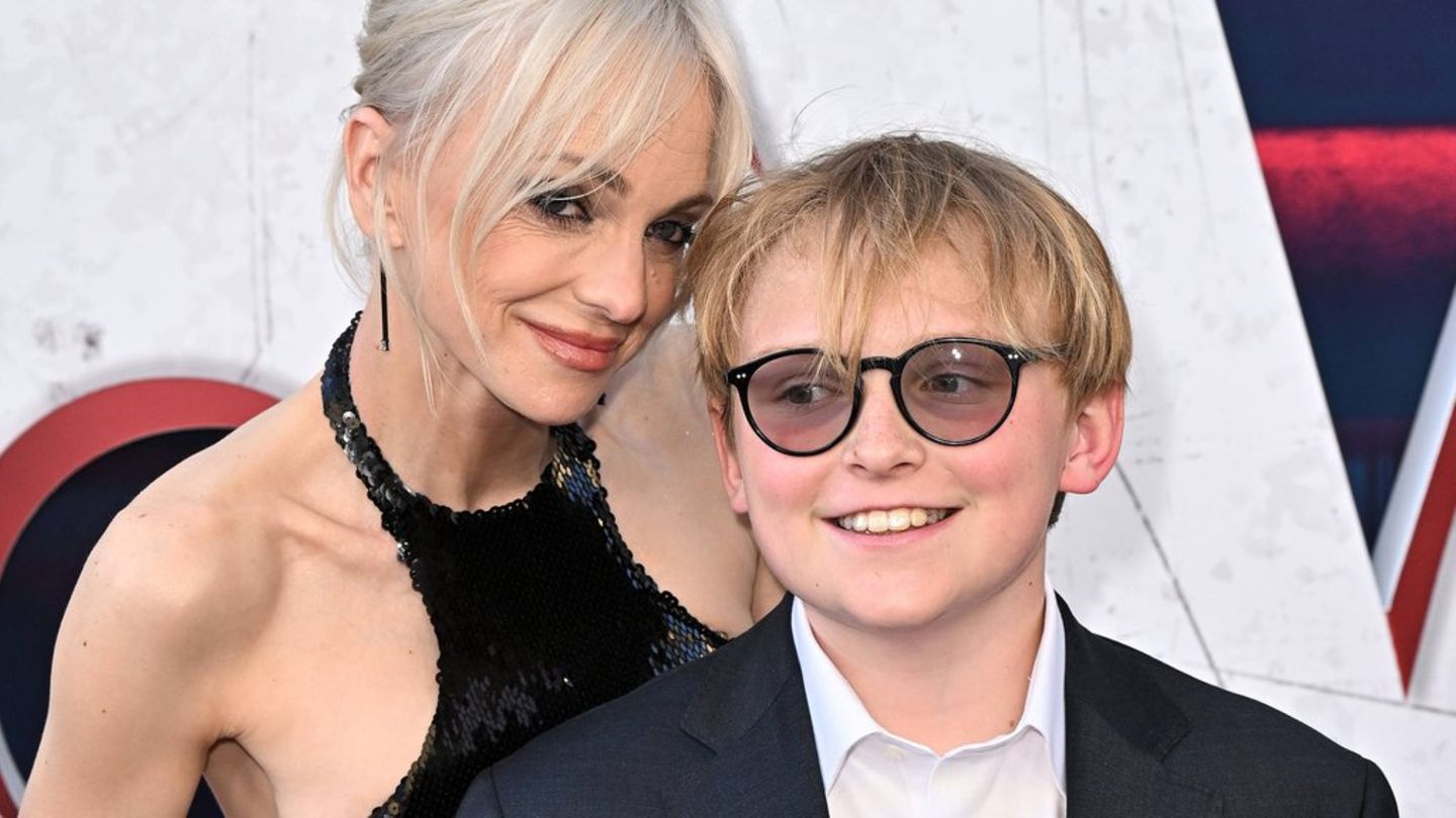 Anna Faris und Jack Pratt bei der Weltpremiere von „Scary Movie“.
