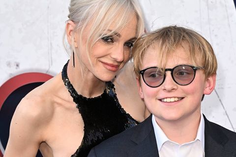 Anna Faris und Jack Pratt bei der Weltpremiere von „Scary Movie“.
