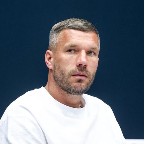 Lukas Podolski bei einem Auftritt 2025