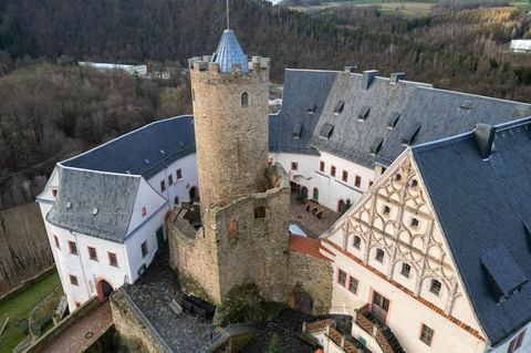 Eine neue Mitmach-Ausstellung auf der Burg Scharfenstein widmet sich dem alten Ägypten. (Archivbild) Foto: Hendrik Schmidt/dpa/d