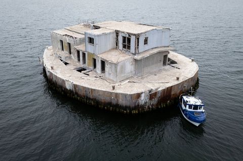 Die Insel „Ostervilm“ im Greifswalder Bodden ist in Hamburg versteigert worden