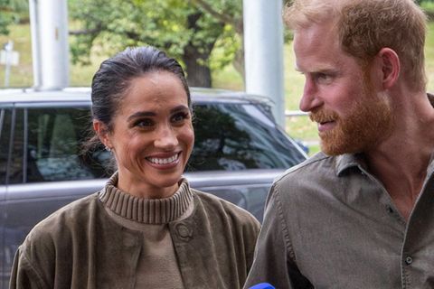 Herzogin Meghan und Prinz Harry bei einem gemeinsamen Auftritt.