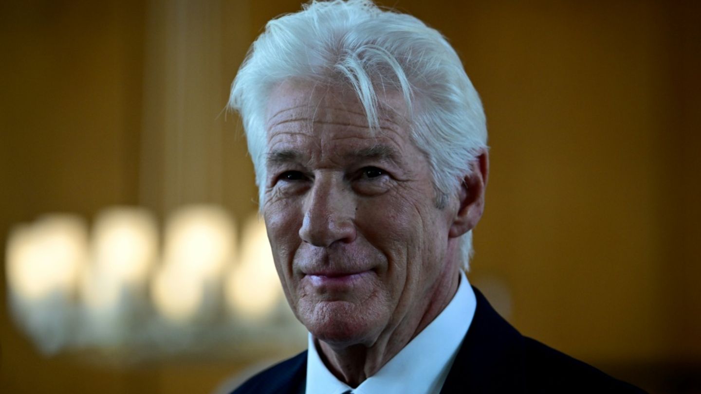 Hollywoodstar Richard Gere in Berlin