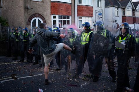 Angriffe auf Polizei nach Mord an Henry Nowak