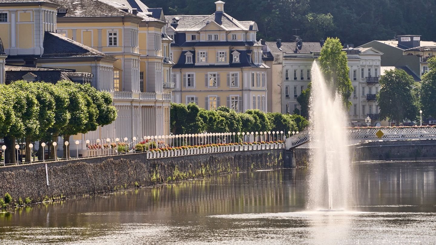 Der Kurort Bad Ems an der Lahn feiert in diesem Jahr fünfjähriges Welterbe-Jubiläum. (Archivbild) Foto: Thomas Frey/dpa